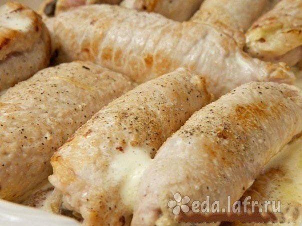 Рулетики мясные к праздничному столу