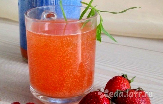 Клубничный квас