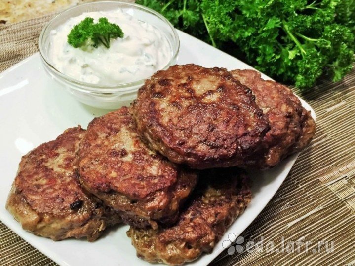 Печеночные котлеты с картофелем