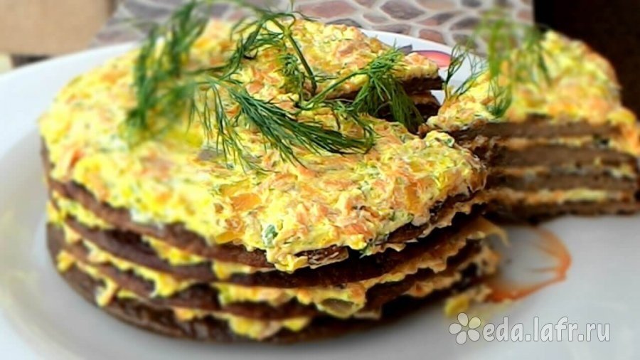 Печеночный торт