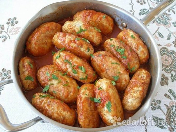 Гречаники с филе индюшки
