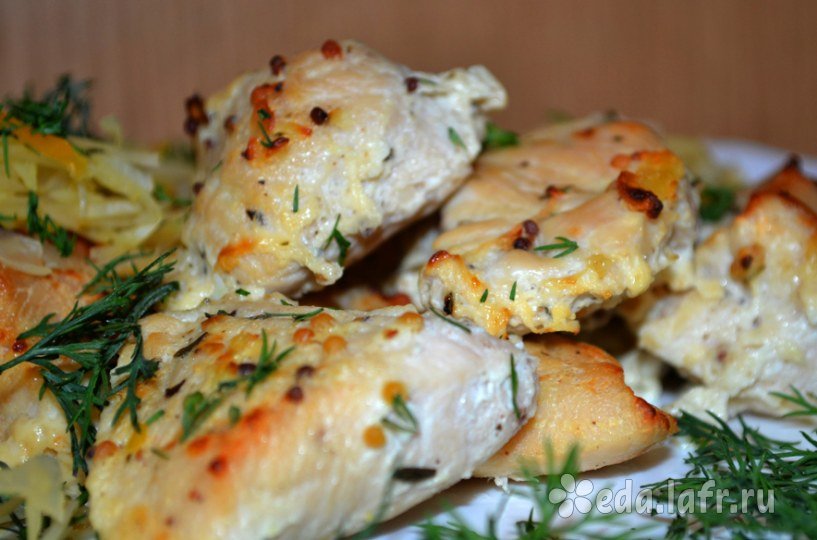 ​Курица в кефире