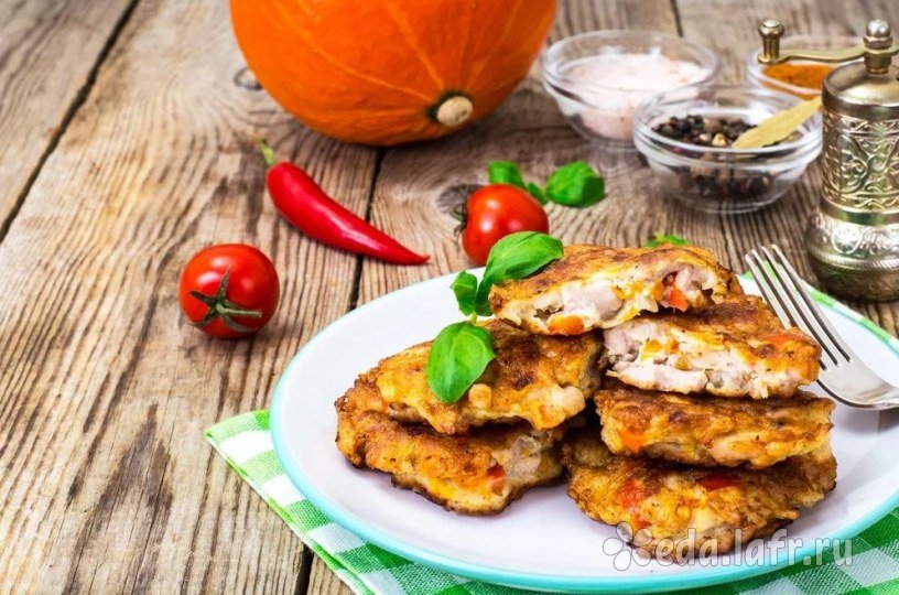 Куриные оладушки