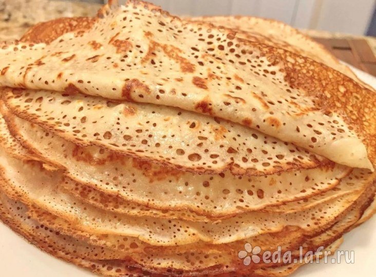 Лимонные блины