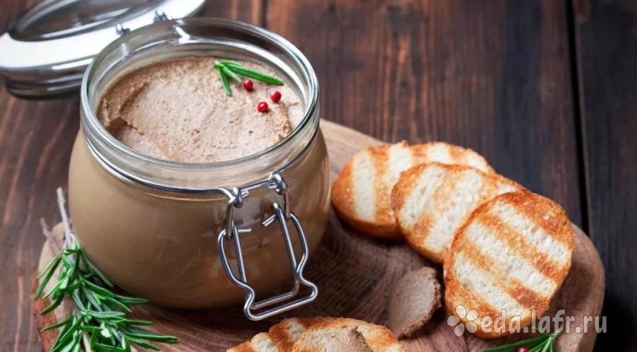 Паштет из печени индейки