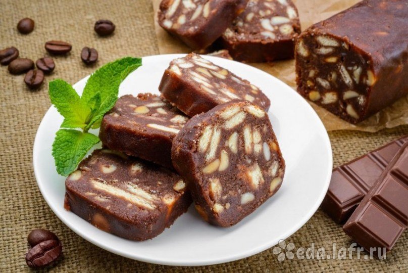 Шоколадная колбаса
