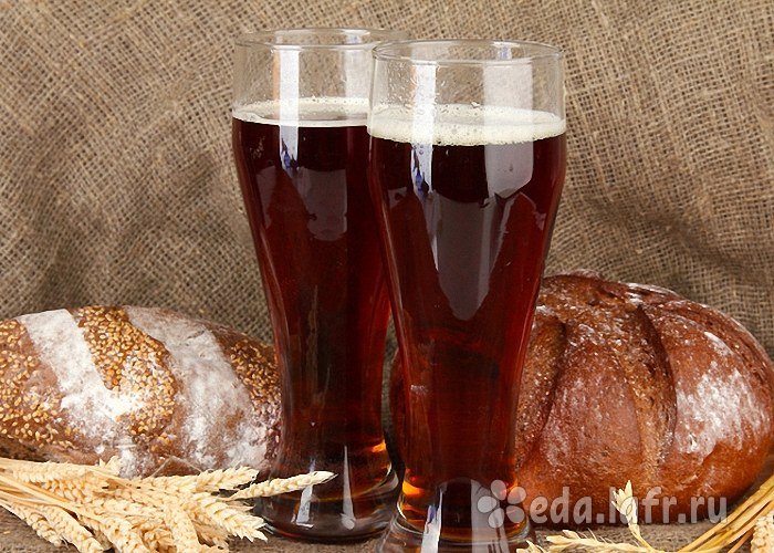 Домашний квас из хлеба