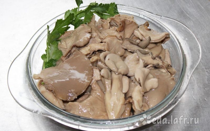 Вешенки маринованные
