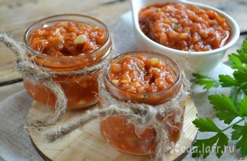 Аджика из кабачков на зиму