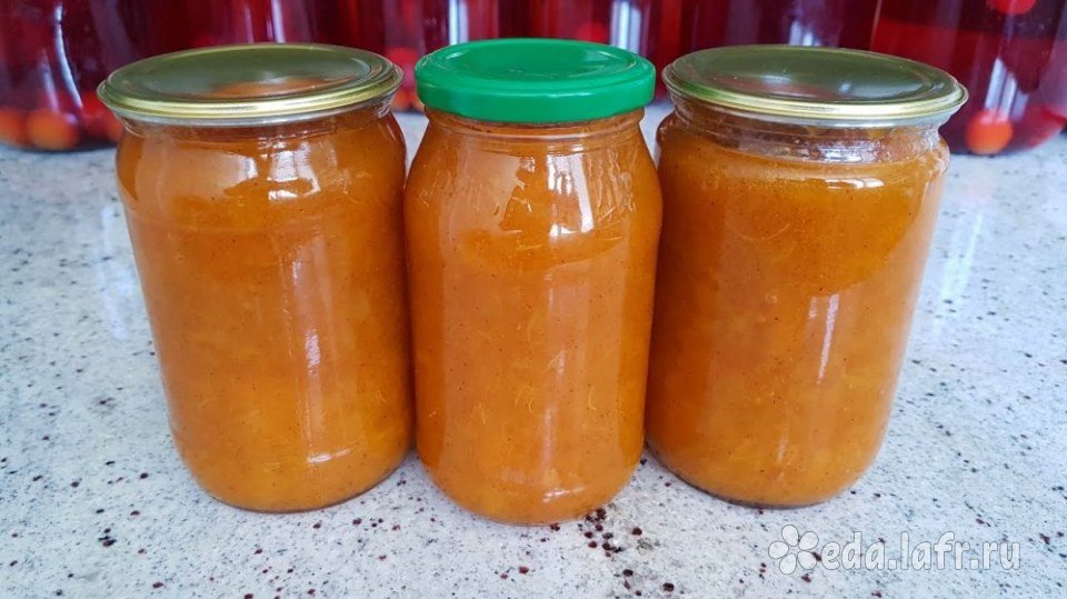 Морковный конфитюр